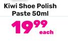 Kiwi Shoe Polish Paste-50ml Each