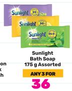 Sunlight Bath Soap Assorted-For Any 3 x 175g
