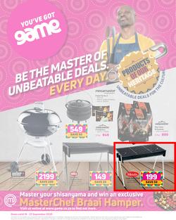 Game : Braai Day (16 September - 23 September 2020), page 1
