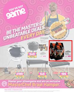 Game : Braai Day (16 September - 23 September 2020), page 1