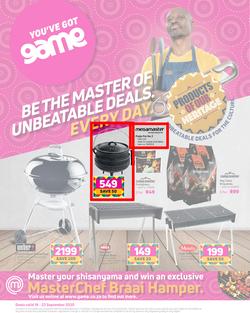 Game : Braai Day (16 September - 23 September 2020), page 1