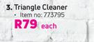 Megamaster Triangle Cleaner-Each