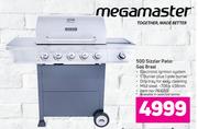Megamaster 500 Sizzler Patio Gas Braai