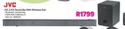 JVC 2.1 CH Sound Bar With Wireless Sub