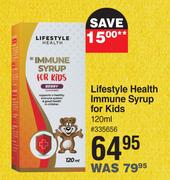 Lifestyle Health Immune Syrup For Kids-120ml