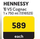 Hennessy VS Cognac-750ml