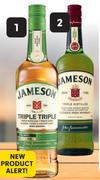 Jameson Irish Triple Whisky-750ml Each