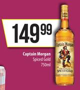 Captain Morgan Spiced Gold-750ml