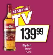 Klipdrift Brandy-750ml