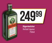Jagermeister Herbal Liqueur-750ml