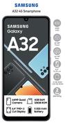 Samsung A32 4G Smartphone-On 1GB Red Top Up core More Data
