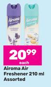 Airoma Air Freshener Assorted-210ml Each 