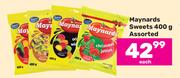Maynards Sweets Assorted-400g Each
