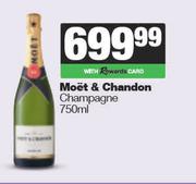 Moet & Chandon Champagne-750ml