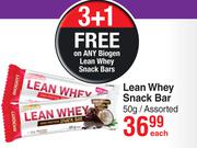 Biogen Lean Whey Snack Bar Assorted-50g Each