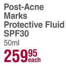Eucerin Dermo Purifyer Oil Control Post Acne Marks Protective Fluid SPF30-50ml Each