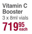 Eucerin Hyaluron Filler Vitamin C Booster 3 x 8ml Vials-Each