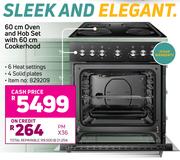 Hisense 60cm Oven And Hob Set With 60cm Cookerhood