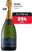 Krone Borealis Brut-6 x 750ml Each