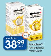 Andolex-C Anti-Bacterial Mouthwash-Each