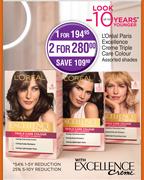 L'Oreal Paris Excellence Creme Triple Care Colour (Assorted Shades)-For 1