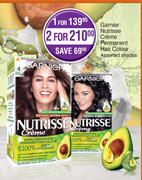 Garnier Nutrisse Creme Permanent Hair Colour (Assorted Shades)-For 1