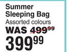 Baby Sense Summer Sleeping Bag Assorted Colours