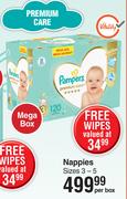 Pampers Premium Care Nappies Sizes 3-5 Mega Box-Per Box