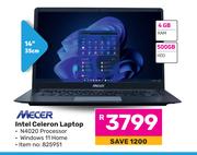 Mecer 14"(35cm) Intel Celeron Laptop