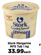 Stork Margarine MFS Tub-1Kg Each