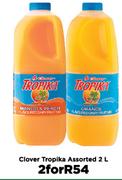 Clover Tropika Assorted-For 2 x 2L