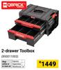 Qbrick 2 Drawer Toolbox