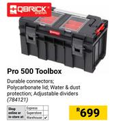 Qbrick Pro 500 Toolbox