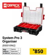 Qbrick System Pro 3 Organiser