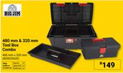 Big Jim 480mm & 320mm Tool Box Combo