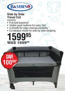 Bambino Side By Side Travel Cot