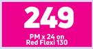 Vivo Y01 4G Smartphone-On Red Flexi 130