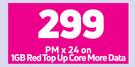 Vivo Y15s 4G Smartphone-On 1GB Red Top Up Core More Data