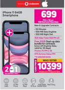 Apple iPhone 11 64GB Smartphone-Each