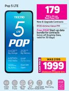 Tecno Pop 5 LTE-On Red Flexi 130