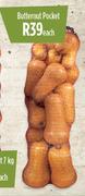 Butternut Pocket-Each