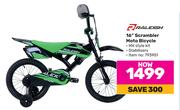 Raleigh 16" Scrambler Moto Bicycle