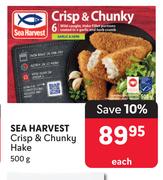 Sea Harvest Crisp & Chunky Hake-500g Each