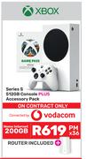 Xbox Series S 512GB Console Plus Accessory Pack-On Home Internet 200GB