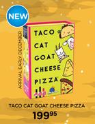 Taco Goat Cheese Pizza Card Game
