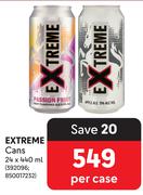 Extreme Cans-24 x 440ml Per Case