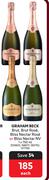 Graham Beck Brut, Brut Rose, Bliss Nectar Rose Or Bliss Nectar NV-750ml Each
