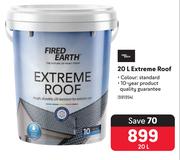 0Fired Earth Extreme Roof-20L