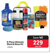 Shield 6 Piece Ultimate Wash & Shine Kit-Per Kit