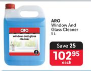 Aro Window & Glass Cleaner-5L Each